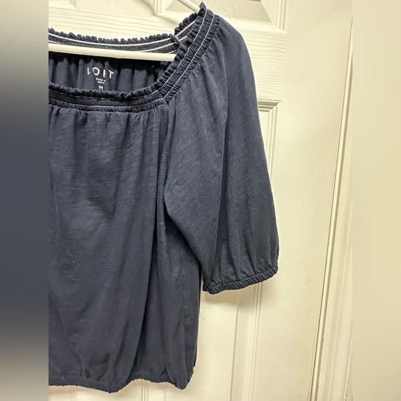 Loft navy top Medium - Picture 5 of 5